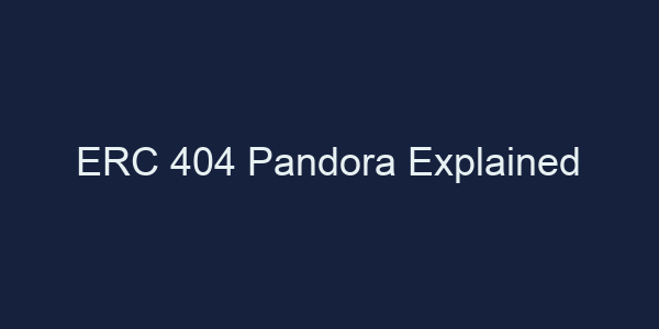 ERC 404 Pandora Explained
