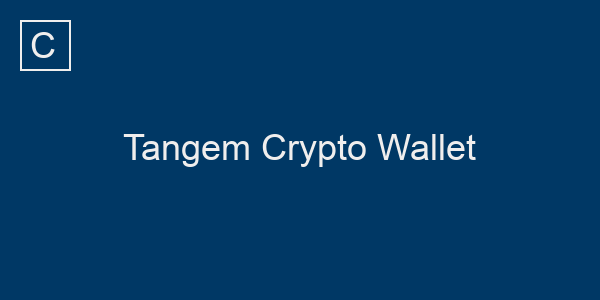 Tangem Crypto Wallet